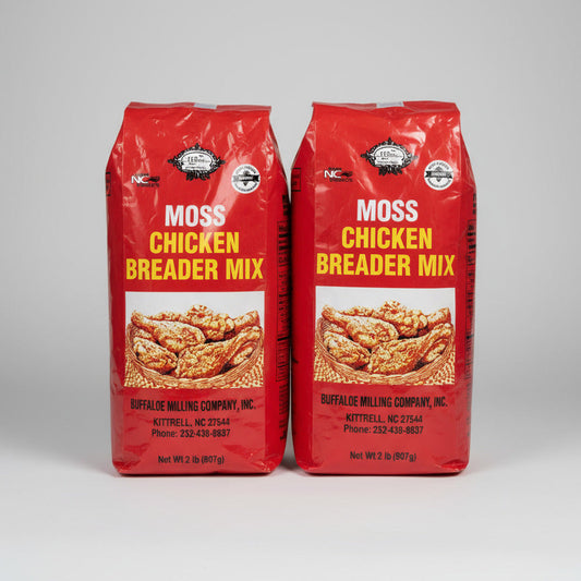 2 Bags of Moss Chicken Breader Mix, 2 lb