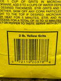 2 Bags of Atkinsons Yellow Stone Ground Grits, 2 lb