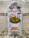 2 BAGS Moss Water Ground Style Hushpuppy Mix 2 lb flour Muffin NC