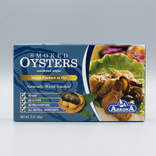 MW Polar Foods Cocktail Whole Smoked Oysters, 3 oz