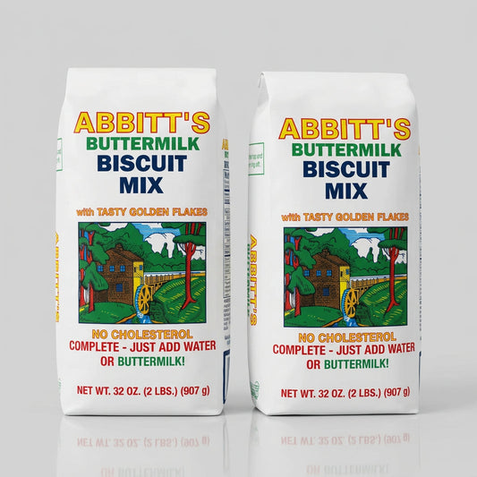 2 Bags of Abbitts Mills Buttermilk Biscuit Mix, 2 lb