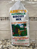 2 BAGS Abbitts Mills Buttermilk Biscuit Mix 2 Lb Bag flour Breakfast Gravy