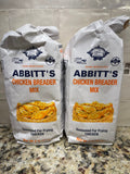 2 BAGS Abbitts Mills Fried Chicken Breader 2 Lb Bag flour Baked