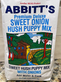 2 Bags of Abbitts Mills Premium Deluxe Sweet Onion Hush Puppy Mix, 2 lb