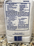2 Bags of Abbitts Mills Medium Ground White Corn Meal, 2 lb