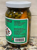 3 JARS San Pedro Chile Piquin Del Monte En Escabeche Hot & Spicy Peppers