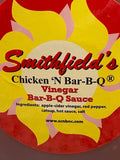 1 Gallon Smithfields Chicken 'N Bar-B-Q VINEGAR Sauce 128 oz BBQ Pork Dip NC