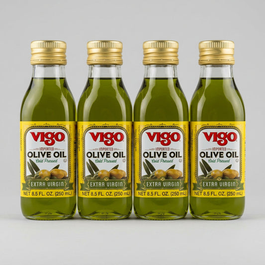Four Bottles Vigo Extra Virgin Olive Oil 8.5 oz Bottle