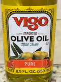 Four Bottles Vigo 100% Pure Olive Oil 8.5 oz Bottle