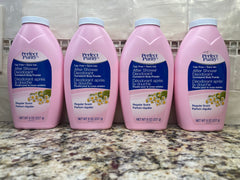 4 Bottles Perfect Purity Talc Free After Shower Deodorant Body Powder 8 oz