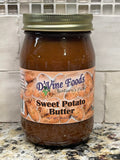 2 Jars D'vine Foods Nature's Pick Sweet Potato Butter 18 oz Jar