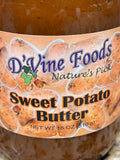 2 Jars D'vine Foods Nature's Pick Sweet Potato Butter 18 oz Jar