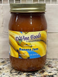 2 Jars of D'vine Foods Nature's Pick Sweet Banana Jam, 18 oz