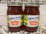 2 Jars D'vine Foods Nature's Pick Watermelon Rind Jam 18 oz Jar Jelly