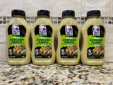 4 BOTTLES Taco Bell Creamy Avocado Ranch Sauce 12 oz guacamole dip chips