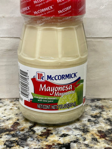6 Jars of McCormick Mayonesa Mayonnaise with Lime Juice, 7 oz