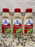 3 Squeeze Bottles McCormick Mayonesa Mayonnaise w Lime Juice 11.6 oz Mayo