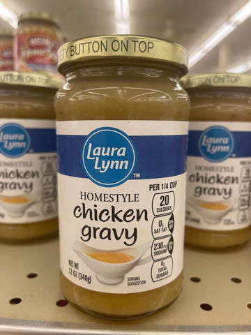 3 Jars of Laura Lynn Home Style Classic Chicken Gravy, 12 oz