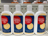 4 BOTTLES Diabetics Hydrating Lotion Dry Skin Relief Fragrance Free 7.5 oz Bottle