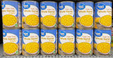 12 CANS Great Value Golden Sweet Whole Kernel Corn 15 oz Can Vegetable