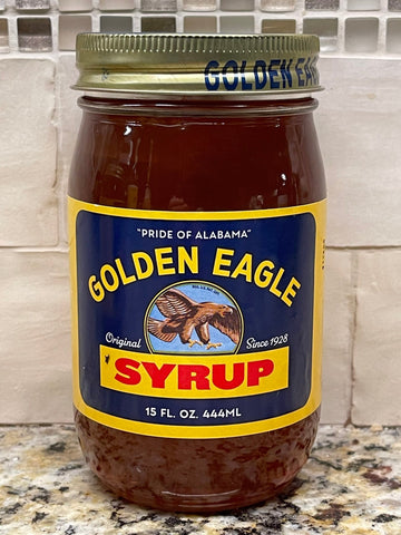 3 JARS Golden Eagle Syrup 15 oz Pancake Waffle Mollases Karo Cake