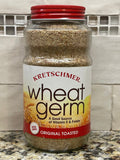 2 Jars of Kretschmer Original Toasted Wheat Germ, 12 oz