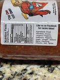 2 JARS Cape Fear Pirate Candy HOT Candied Habanero Bacon Salsa 16 oz Jar NC