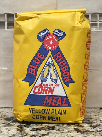 2 BAGS Lakeside Mills Blue Ribbon Yellow Corn Meal 2 Lb flour Sifted