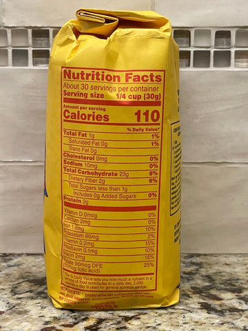 2 BAGS Lakeside Mills Blue Ribbon Yellow Corn Meal 2 Lb flour Sifted