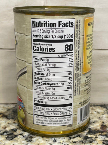 6 Cans of Margaret Holmes Southern Style Tiny Butter Beans, 15 oz