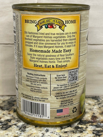 6 Cans of Margaret Holmes Southern Style Tiny Butter Beans, 15 oz