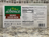 4 Packs of Al Fresco Original Uncured Chicken Bacon, 3 oz