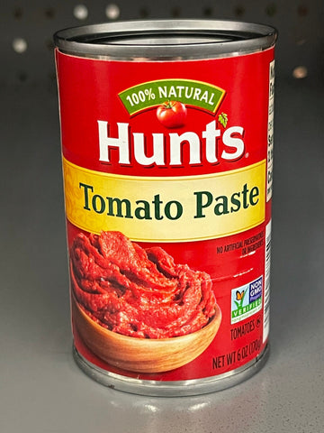 8 CANS Hunts Tomato Paste 100% Natural Tomatoes 6 oz Can pasta chili soup