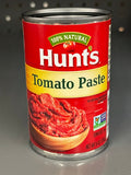 8 Cans of Hunts Tomato Paste 100% Natural Tomatoes, 6 oz
