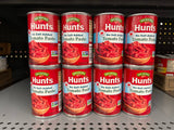 8 CANS Hunts Tomato Paste 100% Natural No Salt Added Tomatoes 6 oz Can