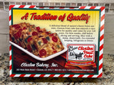 6 PACK Old Fashion Claxton Regular Fruitcake 1 pound Fruit Cake Log