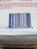 2 Bags of King Roller Mills Cherokee Self Rising White Corn Meal, 2 lb