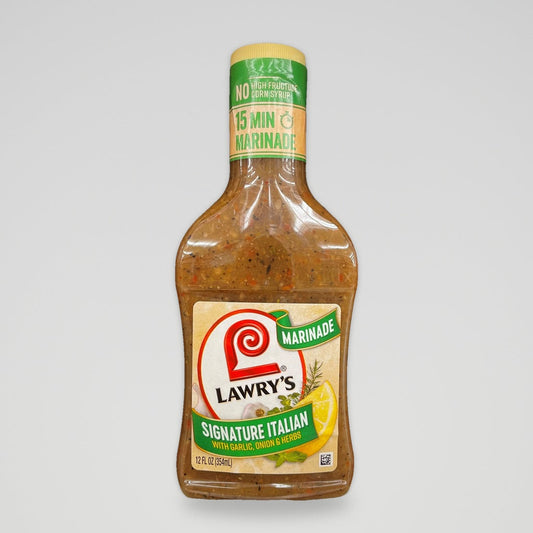 Lawry's Signature Italian with Garlic, Onion & Herbs Marinade, 12 oz