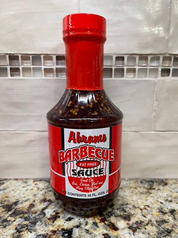 3 Bottles Abram's Barbecue Sauce BB-Q Tarboro NC Pork Chicken Beef