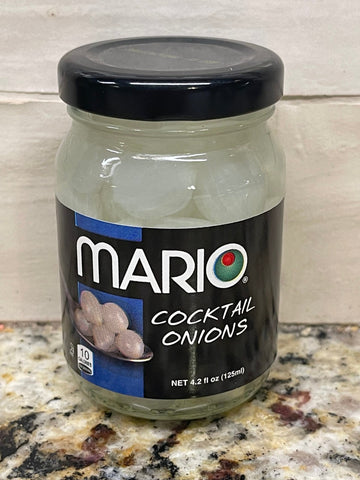 4 JARS Mario Cocktail Onions 4.2 oz Whole Salad Casserole Holland Pearl