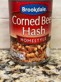 6 CANS Brookdale Corned Beef Hash Sandwich Meat 14 oz Can