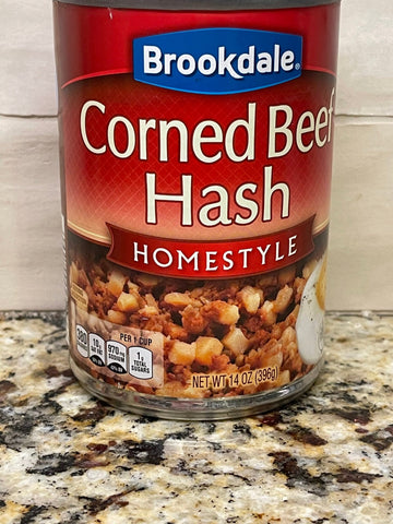 6 CANS Brookdale Corned Beef Hash Sandwich Meat 14 oz Can