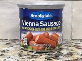 12 Cans Brookdale Vienna Sausage Meat 4.6 oz Wiener Armour