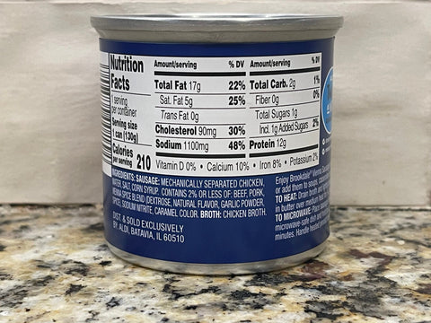 12 Cans of Brookdale Vienna Sausage Meat, 4.6 oz