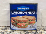 6 CANS Brookdale Luncheon Loaf Canned Meat 12 oz. like Spam Treet