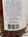 3 Bottles Grantham's BBQ Sauce Barbecue Pork Chicken Goldsboro NC