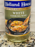 3 Bottles Holland House White Cooking Wine 16 oz