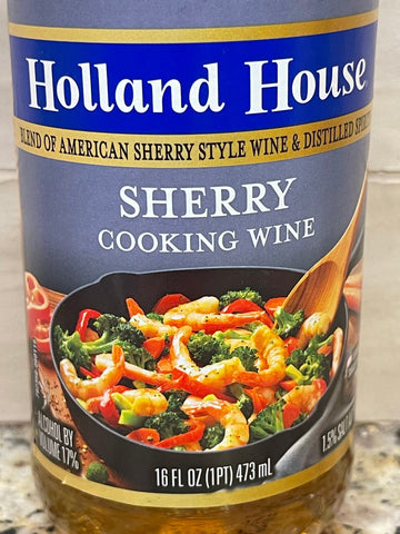 3 Bottles Holland House Sherry Cooking Wine 16 oz roasting