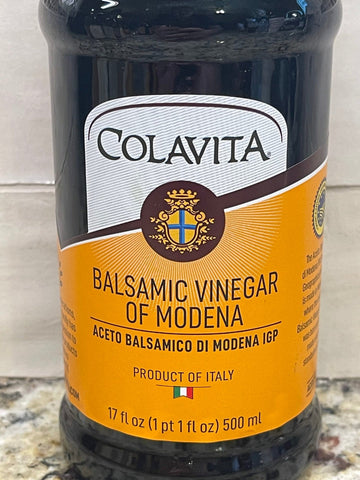 2 Bottles of Colavita Balsamic Vinegar of Modena, 17 oz