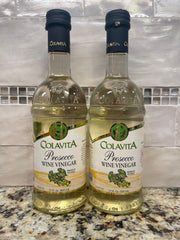 2 Bottles Colavita Champagne White Wine Vinegar 17 oz Italy Sweet